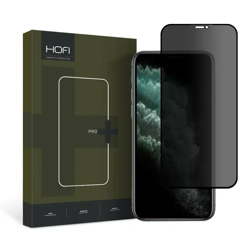 PRIVACY GLASS HOFI ANTI SPY GLASS PRO+ IPHONE X | XS | 11 PRO PRIVACY