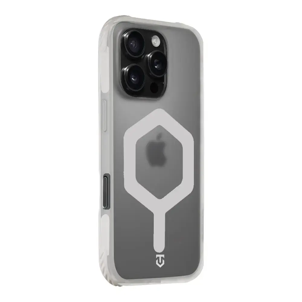 Tactical MagForce Hexagon Cover for Apple iPhone 16 Pro T-White