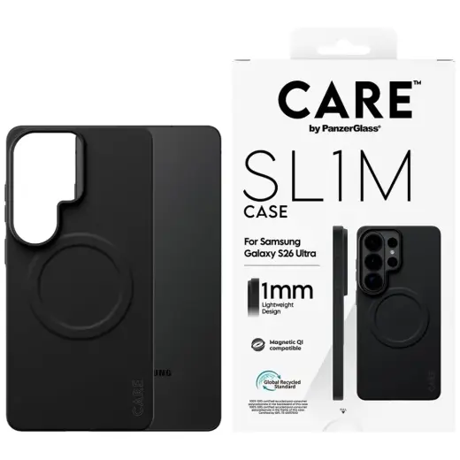 CARE by PanzerGlass SL1M phone case for Samsung Galaxy S26 Ultra (S948) black