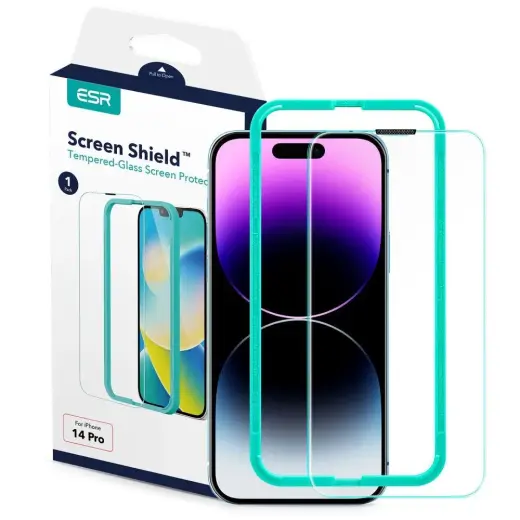 ESR karastatud klaas telefonile iPhone 14 Pro, läbipaistev