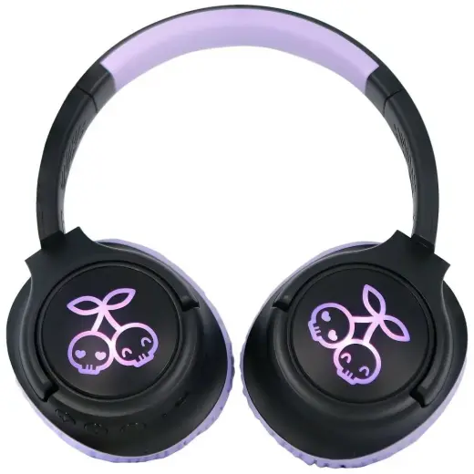 Wireless On-Ear Headphones OTL Kuromi LED Light Up