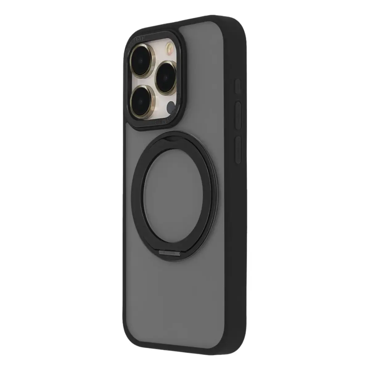 Secure Spinning Mag Case for iPhone 12 / 12 Pro 6,1" black