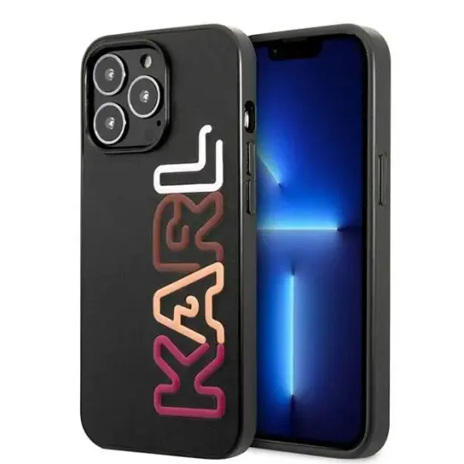 Karl Lagerfeld KLHCP13XPCOBK iPhone 13  Pro Max 6,7" czarny|black hardcase Multipink Brand