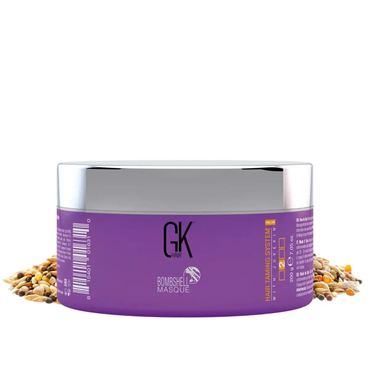 Global Keratin,  Bombshell, Hair Colouring Cream Mask, Colouring,  Red, 200 g