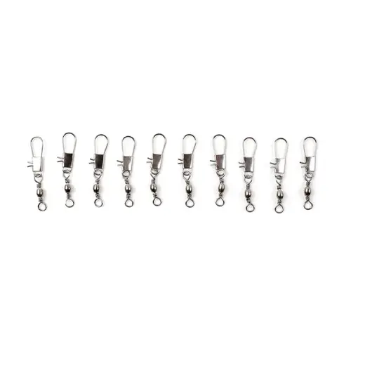 Swivel with snap Pro Catch #8, 10pcs