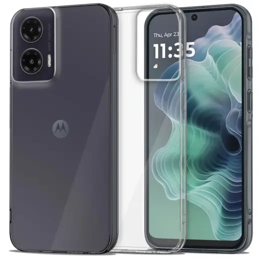 Tech-Protect FlexAir Case for Motorola Moto G35 5G - Clear