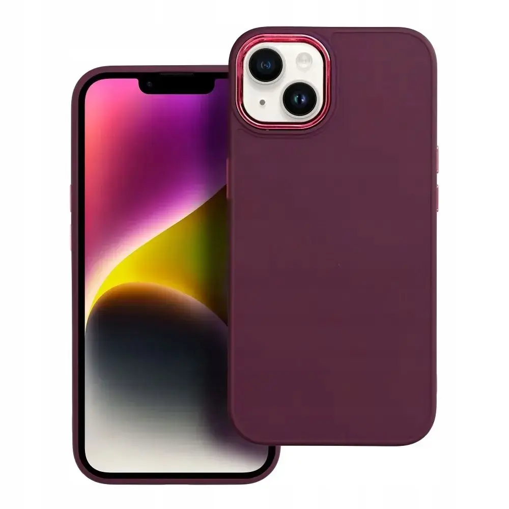 Fusion Frame silikona aizsargapvalks  Apple iPhone 15 Pro Max violets