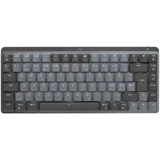 LOGITECH MX Mechanical Mini Bluetooth Illuminated Keyboard  - GRAPHITE - US INT'L - CLICKY