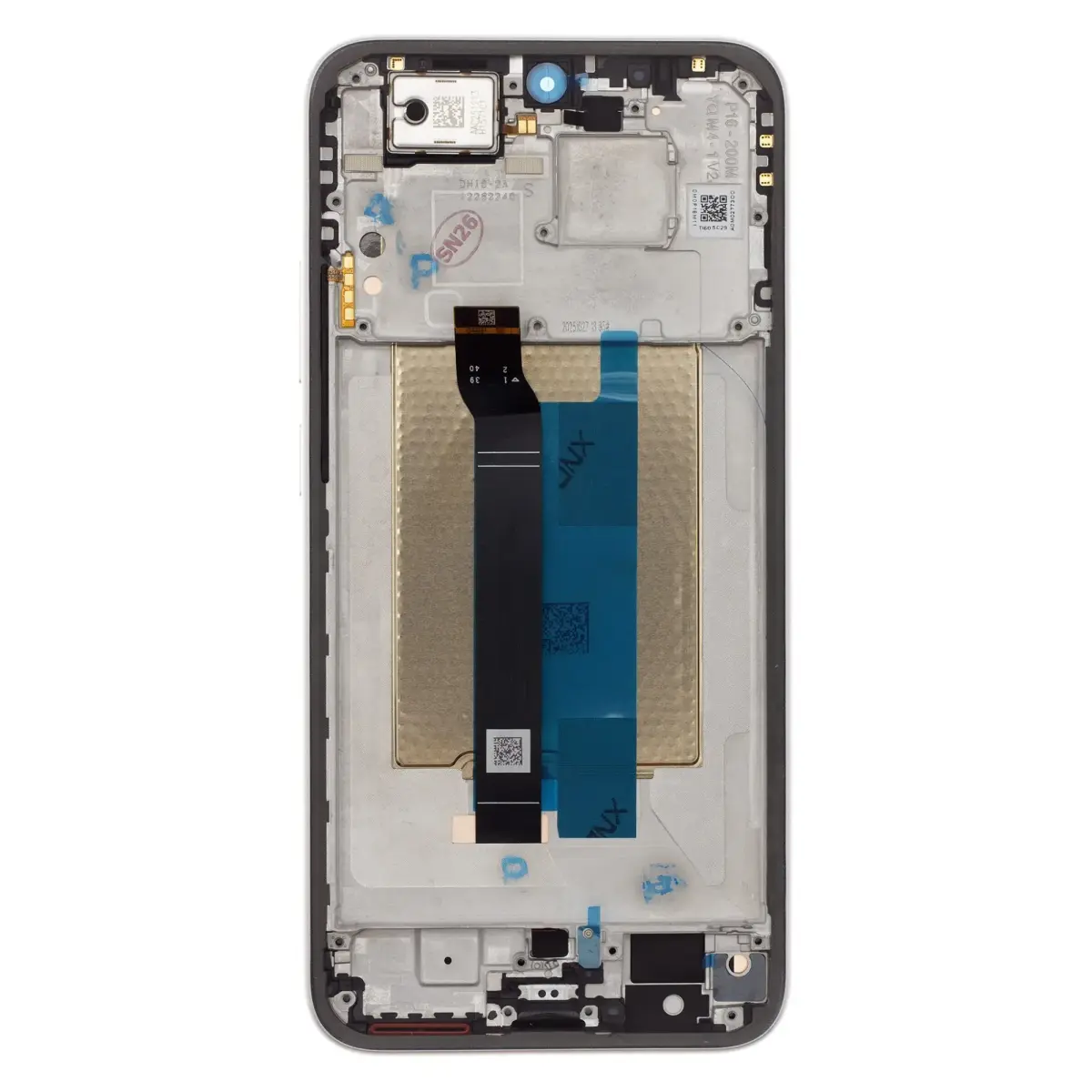 LCD Display + Touch Unit + Front Cover for Xiaomi Redmi Note 15 Pro 5G Titanium (Service Pack)