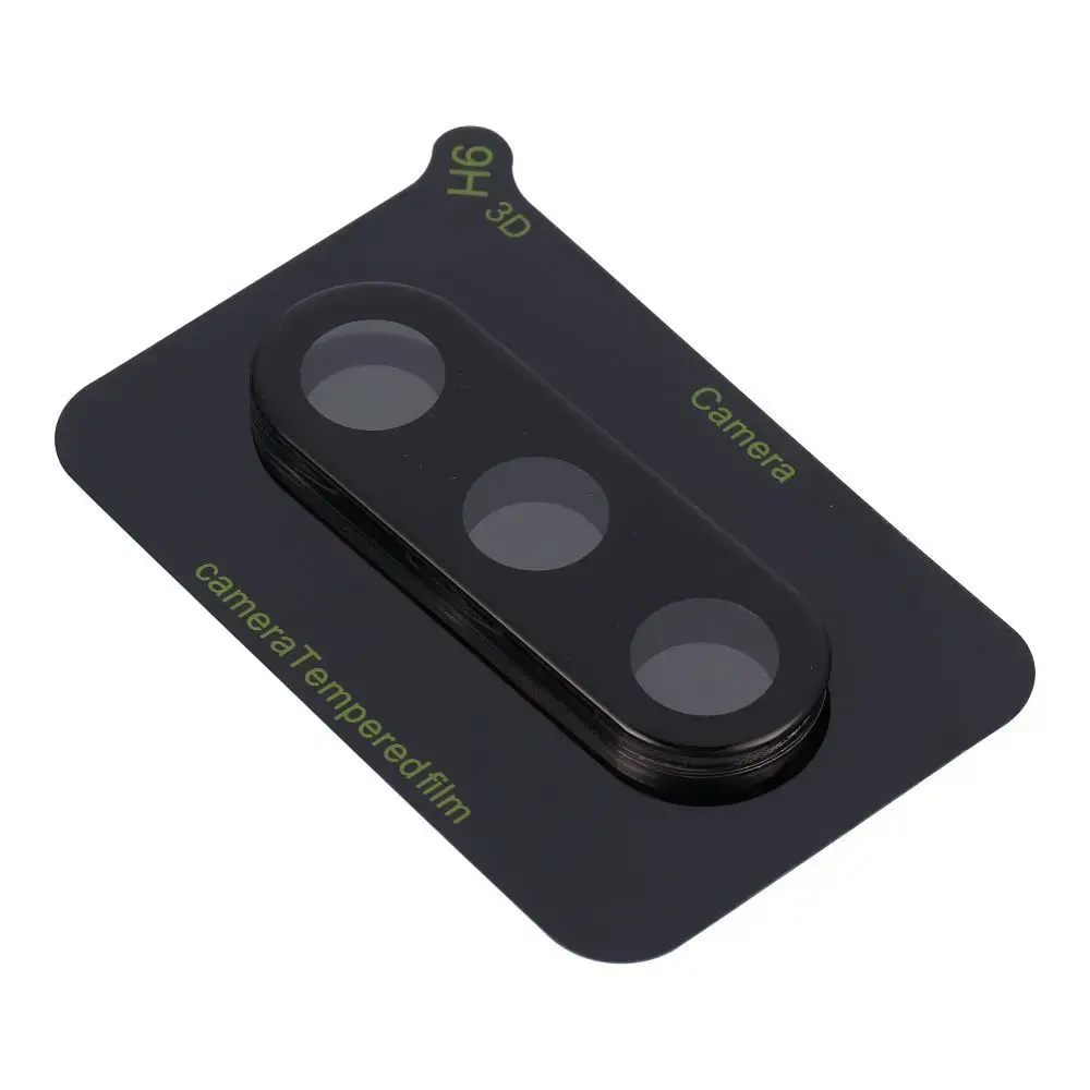 5D Full Glue Camera Tempered Glass - for Samsung Galaxy S24 FE Black