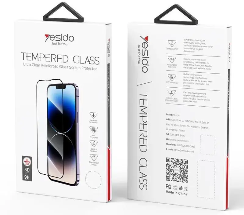 YESIDO 5D aizsargstikls telefona ekrānam Galaxy S25 | Galaxy S24