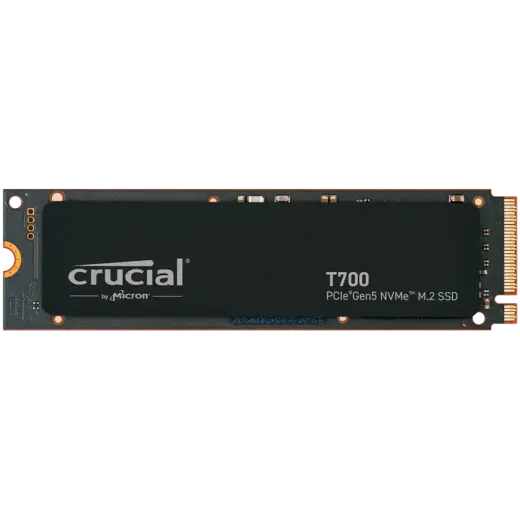 Crucial T700 1TB PCIe Gen5 NVMe M.2 SSD