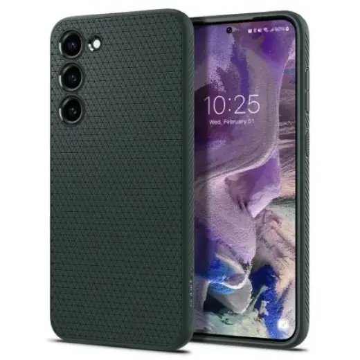 Spigen Liquid Air чехол для телефона Samsung Galaxy S23+ зеленый