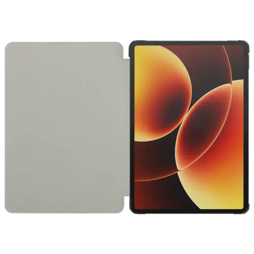 Tactical Book Tri Fold Case for Xiaomi Pad 8 Black