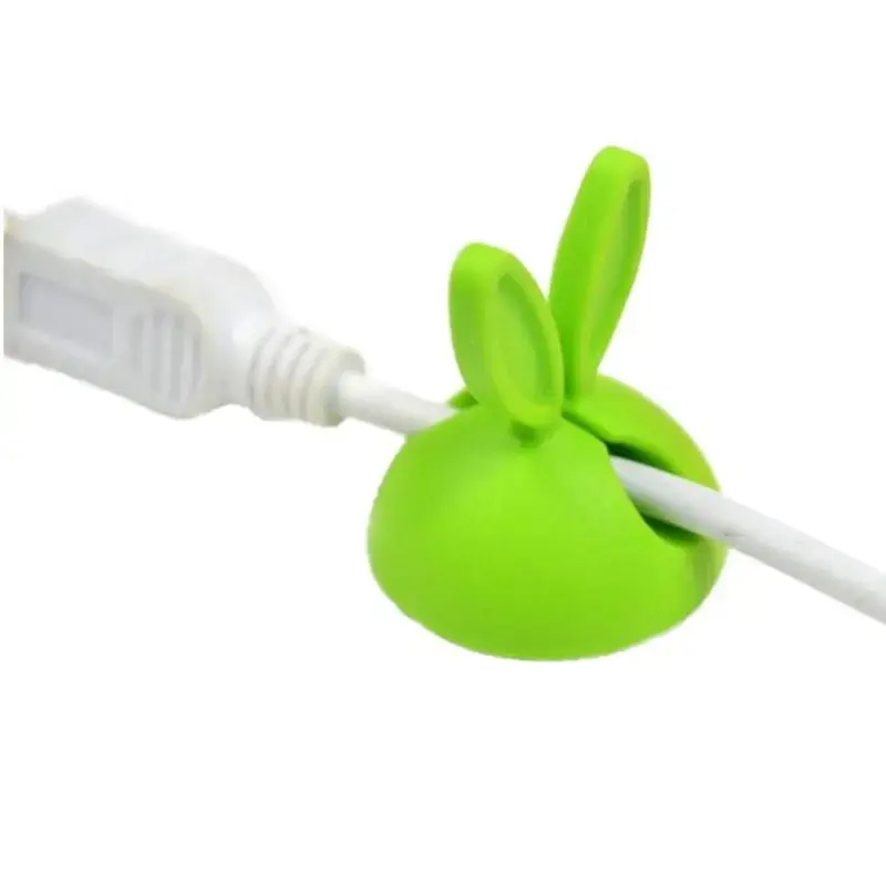 CABLE ORGANISER SET OF 4 PCS., GREEN