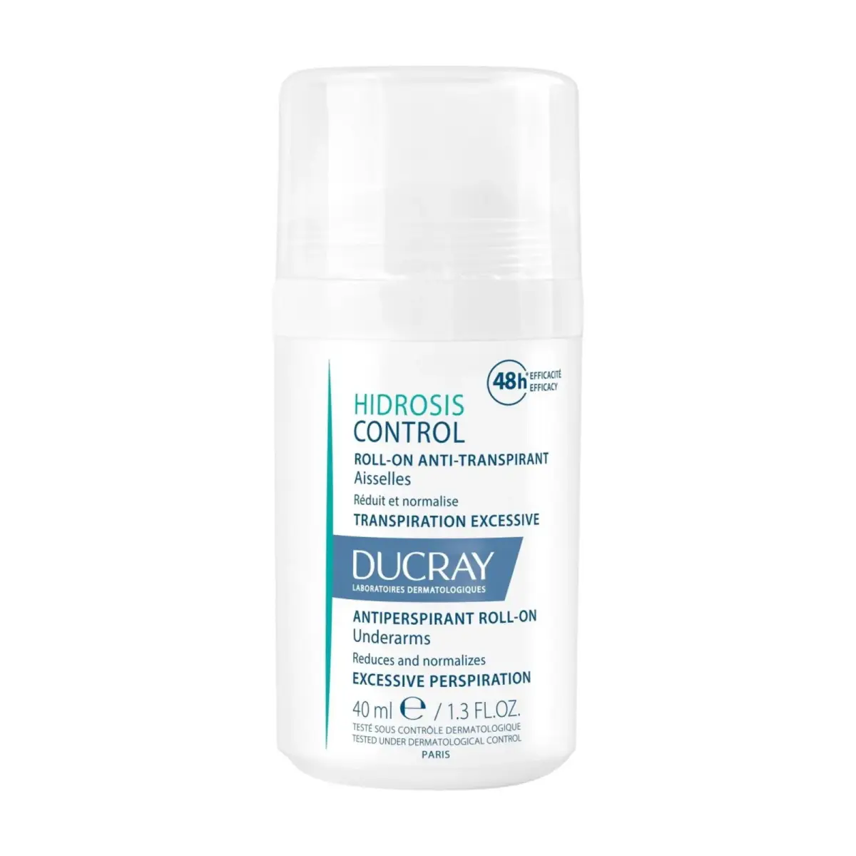 Ducray Hidrosis Control Anti-Perspirant Roll-On - Roll-on antiperspirant