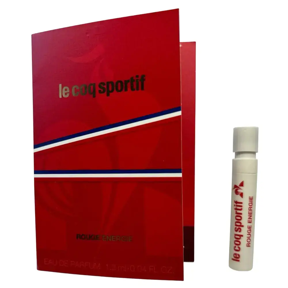 Le Coq Sportif, Rouge Energie, Eau De Parfum, Unisex, 1.2 ml *Sample