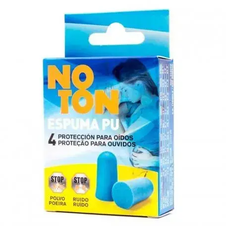 NOTON Foam Earplugs, 4 Units (7310613107731)