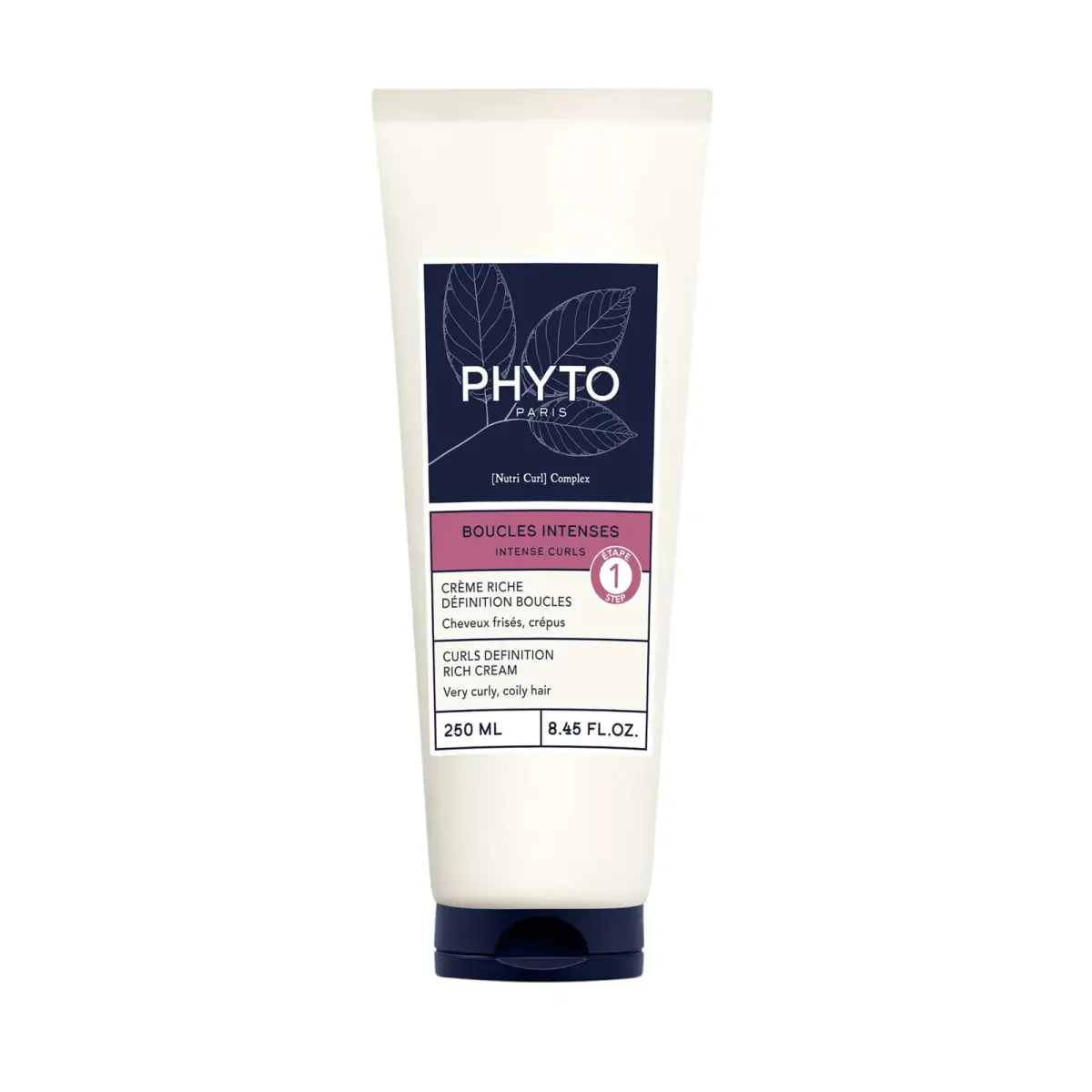 Phyto, Intense Curls, Hair Styling Cream, 250 ml
