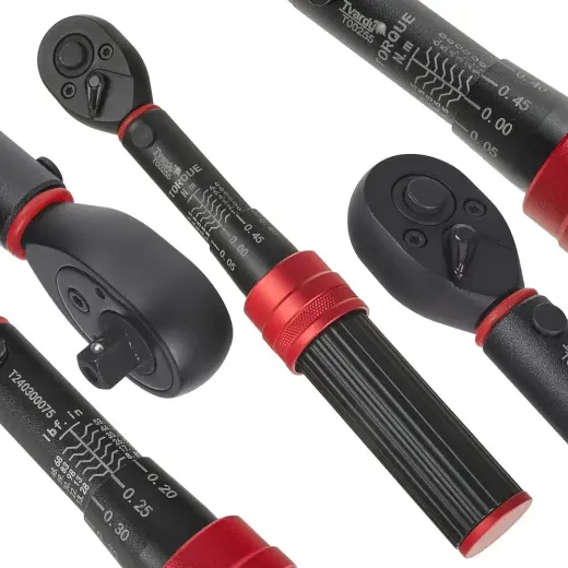 TVARDY Griezes momenta atslēga 1/4" 1-6Nm