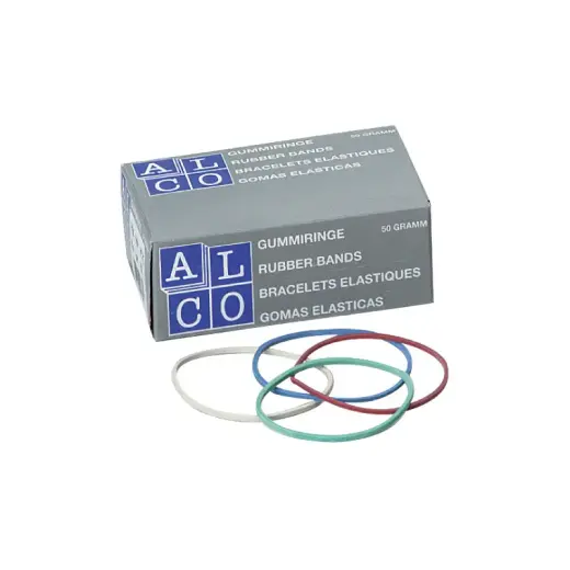 Gumijas naudas iesaiņošanai ALCO, 1.2 x D65mm, 50gr
