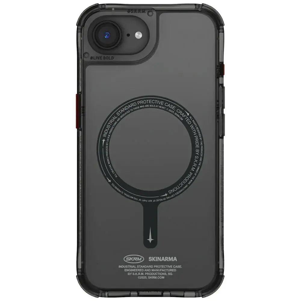 Case Skinarma Saido MagSafe for iPhone    16e black