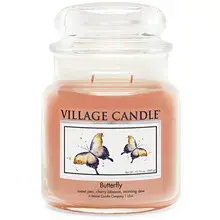 Candle Butterfly ( motýl ) - Vonná svíčka ve skle