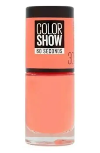 Maybelline, Color Show 60 Seconds, Nail Polish, Nr. 130, Fire Island, 7 ml