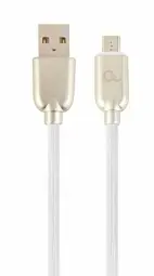 Gembird data transfer and charging cable | USB-A to Micro USB | 2m | white