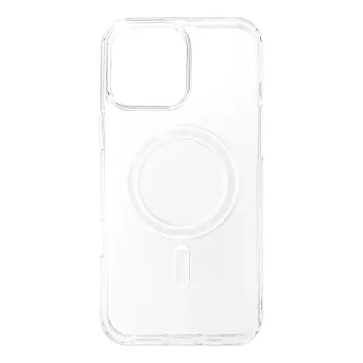 MagSafe Compatible Clear Corner phone case with MagSafe support for iPhone 17 clear