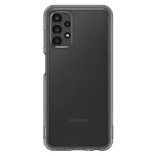 EF-QA135TBE Samsung Soft Clear Cover for Galaxy A13 Black