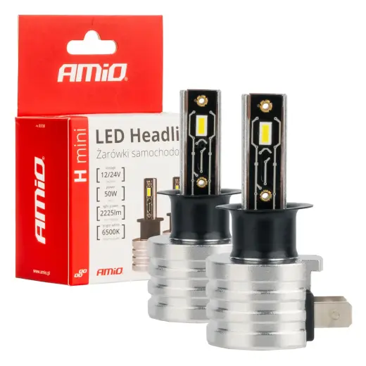 LED Headlights H-mini Series H3 AMiO-03330