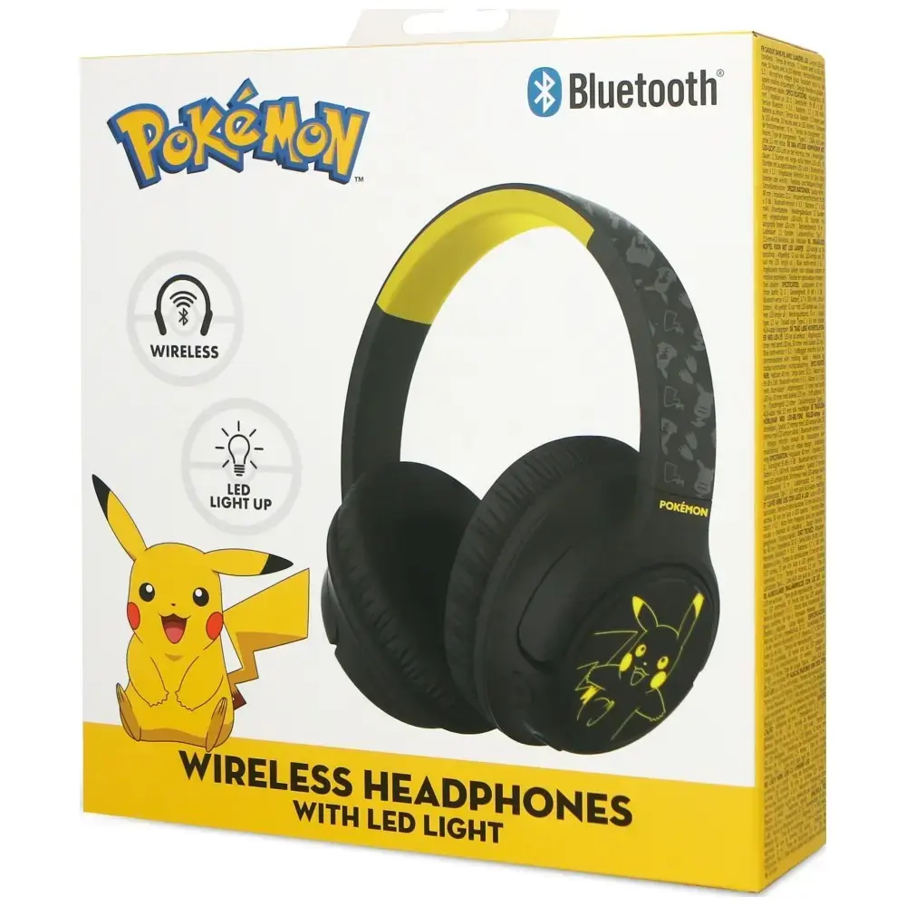 Wireless On-Ear Headphones OTL Pokémon LED Light Up