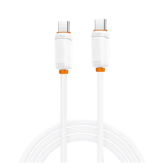 XO NB-Q298 data transfer and charging cable | USB-C to USB-C | PD | 240W | 1m | white