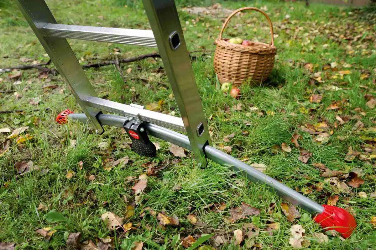 Kāpnes kombinējamās S100 Hailo ProfiLOT / alumīnija / 3x12 pakāpieni