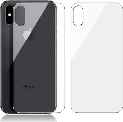Fusion back glass aizmugures aizsargstikls Apple iPhone X | XS