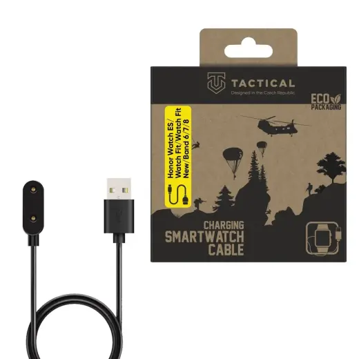 Tactical USB Charging Cable for Honor Watch ES/Watch Fit/Watch Fit New/Band 6/7/8