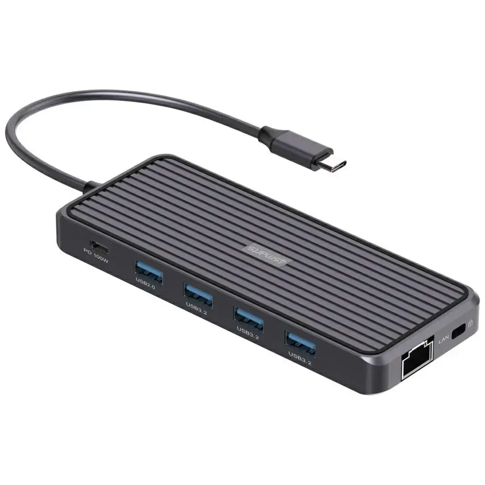 4smarts SmartDock 11in1 Charging Station 4xUSB-A/USB-C/RJ45/Audio/Mic/HDM