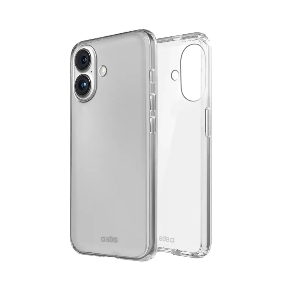 SBS Skinny maciņš telefonam iPhone 16 caurspīdīgs