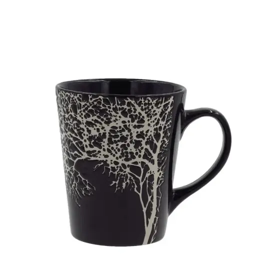 Krūze "Tree" 350ml melna
