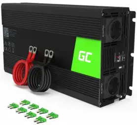 Strāvas pārveidotājs Green Cell 12V to 230V 1500W/ 3000W Modified Sine Wave