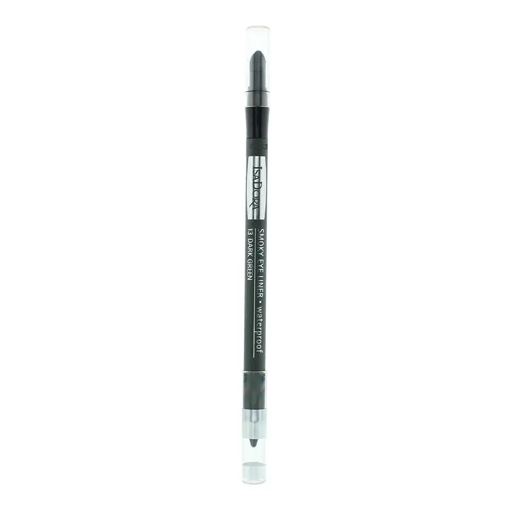 IsaDora, Smoky Eyeliner, Waterproof, kohl eyeliner, Defining, Kohl Eyeliner, 13, Dark Green, 1.2 g