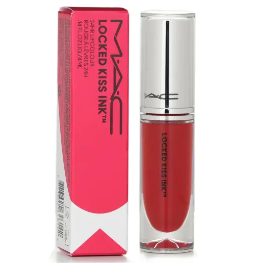 MAC, Locked Kiss 24HR, Liquid Lipstick, 85, Poncy, 4 ml