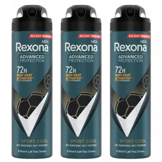 Rexona Advanced Protection Antiperspirant Spray 72 Hours for Men Sport Cool 150ml