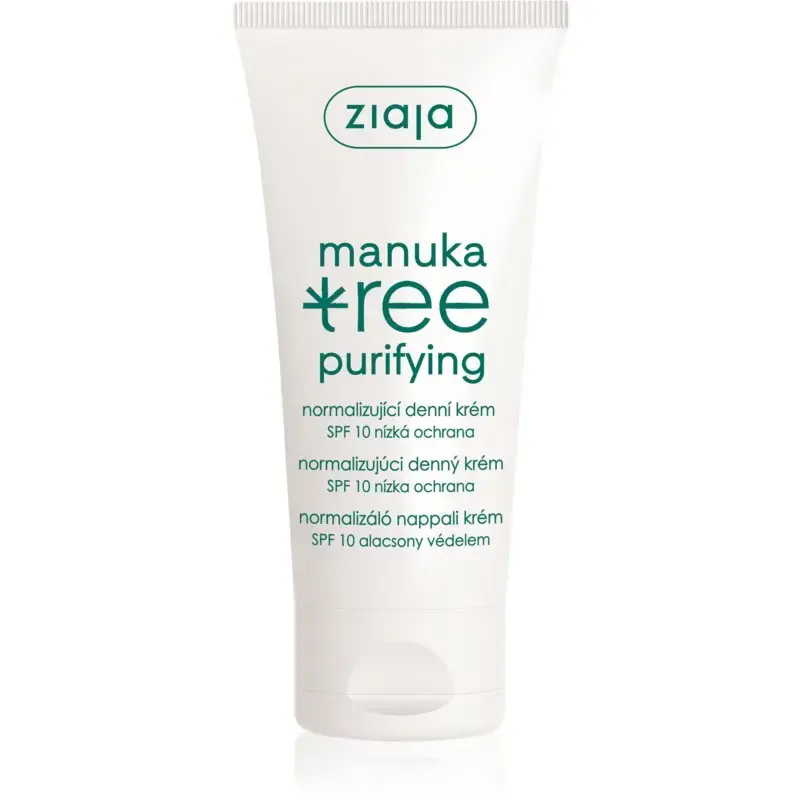 Ziaja Krem Normalizujcy Na Dzie SPF 10 Manuka Tree Purifying