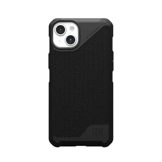 UAG Urban Armor Gear Metropolis LT чехол с поддержкой MagSafe для телефона iPhone 15 Plus чёрный