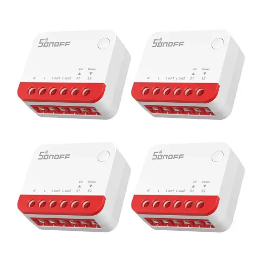Smart ZigBee roller shutter switch Sonoff MINI-ZBRBS (4pak)