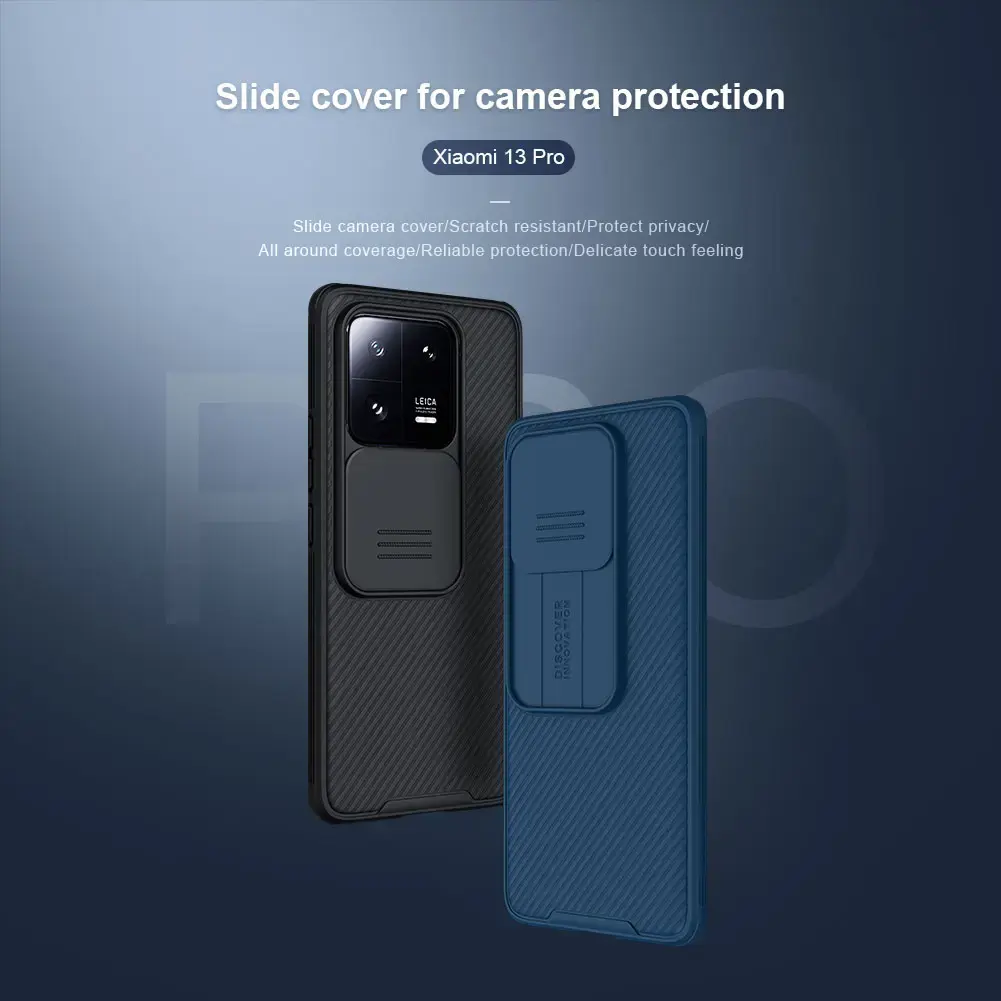Nillkin CamShield PRO Hard Case for Xiaomi 13 Pro Black