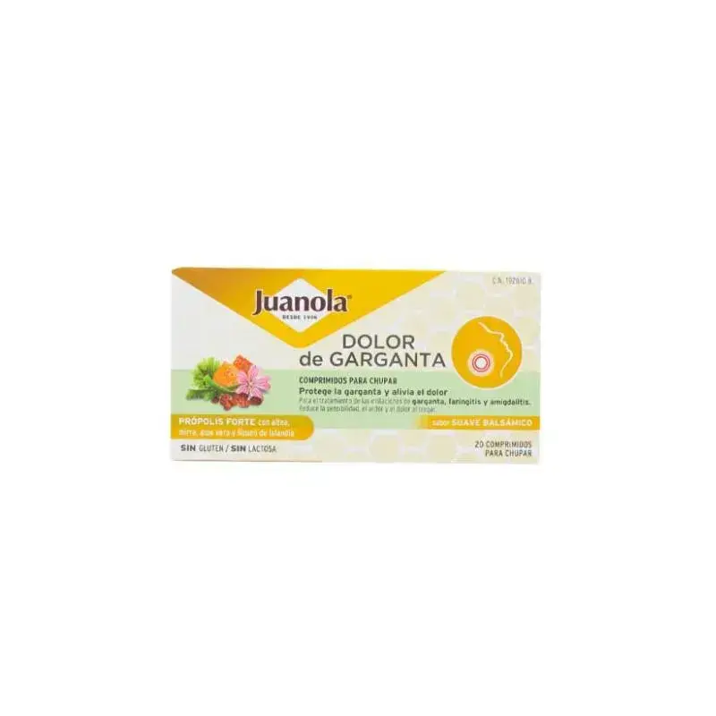 JUANOLA Strong Propolis 20 Lozenges (8470001928108)