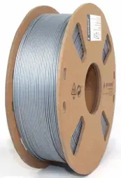 3D Printera izejmateriāls Gembird PLA Silver 1,75 mm 1kg
